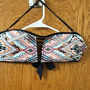 Kenneth Cole New York Multicolor Bikini Top